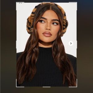 Stylish Brown and Black Earmuffs